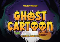 Ghost Cartoon Font - Featured Image