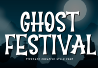 Ghost Festival Font - Featured Image