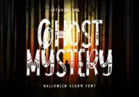 Ghost Mystery Font - Featured Image