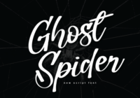 Ghost Spider Font - Featured Image