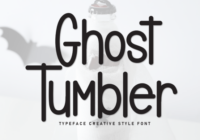 Ghost Tumbler Font - Featured Image