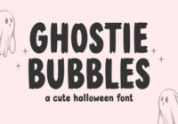 Ghostie Bubbles Font by Dreamink 7ntypes Font - Featured Image