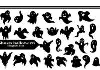 Ghosts Halloween Font - Featured Image