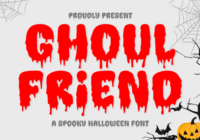 Ghoul Friend Font - Featured Image