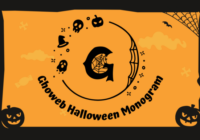 Ghoweb Halloween Monogram Font - Featured Image