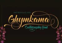 Ghymkama Font - Featured Image
