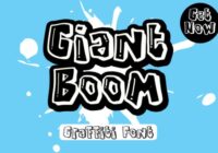 Giant Boom Font - Featured Image
