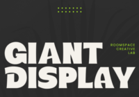 Giant Display Font - Featured Image
