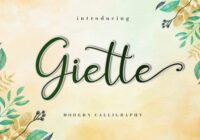 Giette Font - Featured Image