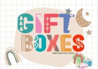 Gift Boxes Font - Featured Image