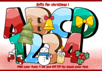 Gifts for Christmas 1 Font - Featured Image