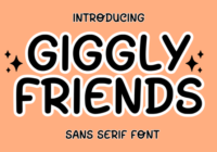 Giggly Friends Font - Featured Image