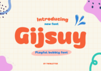 Gijsuy Font - Featured Image