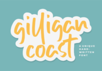 Gilligan Coast Font - Featured Image