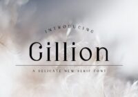 Gillion Font - Featured Image