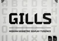 Gills Font - Featured Image