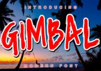 Gimbal Font - Featured Image