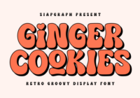 Ginger Cookies Font - Featured Image