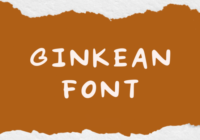 Ginkean Font - Featured Image