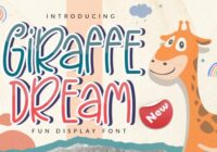 Giraffe Dream Font - Featured Image