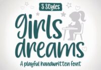 Girls Dreams Font - Featured Image