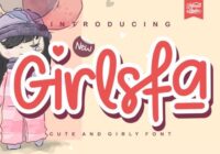 Girlsfa Font - Featured Image