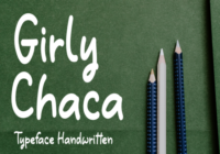 Girly Chaca Font - Featured Image