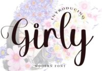 Girly Font - Featured Image