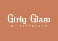 Girly Glam Font - Featured Image