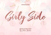 Girly Side Font - Featured Image