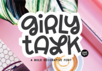 Girly Talk Font - Featured Image