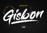 Gisbon Font - Featured Image