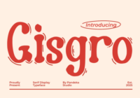 Gisgro Font - Featured Image