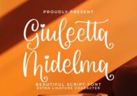 Giuleetta Midelma Font - Featured Image