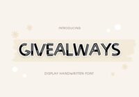 Give Always Font - Featured Image