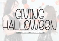 Giving Halloween Font - Featured Image