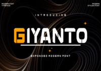 Giyanto Font - Featured Image