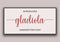Gladiola Font - Featured Image