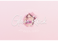 Glam Rock Font - Featured Image