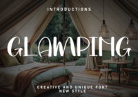 Glamping Font - Featured Image
