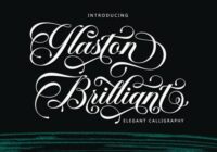 Glanston Brilliant Font - Featured Image