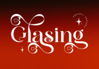 Glasing Font - Featured Image
