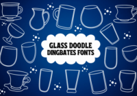 Glass Doodle Font - Featured Image