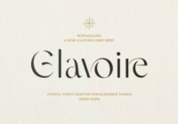 Glavoire Font - Featured Image