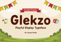 Glekzo Font - Featured Image