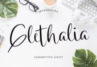 Glethalia Font - Featured Image