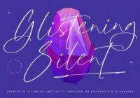 Glistening Silent Font - Featured Image