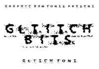 Glitch Bits Font - Featured Image