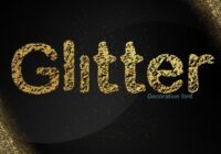 Glitter Font - Featured Image