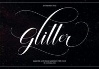 Glitter Script Font - Featured Image